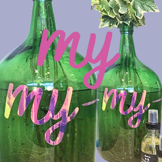 UNIQUE CARBOY FOR "MY" SHOP