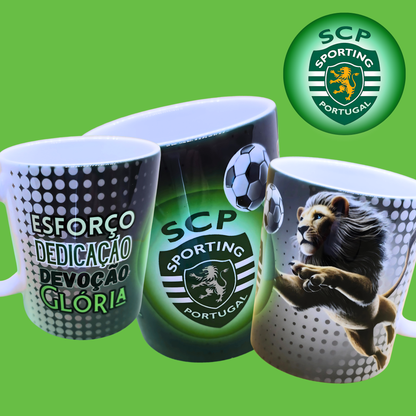 CANECA SPORTING - Esforço, Dedicação...