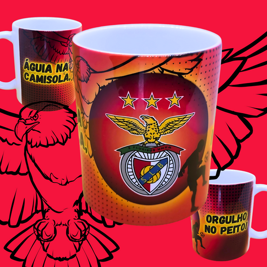 CANECA BENFICA - Águia na camisola...