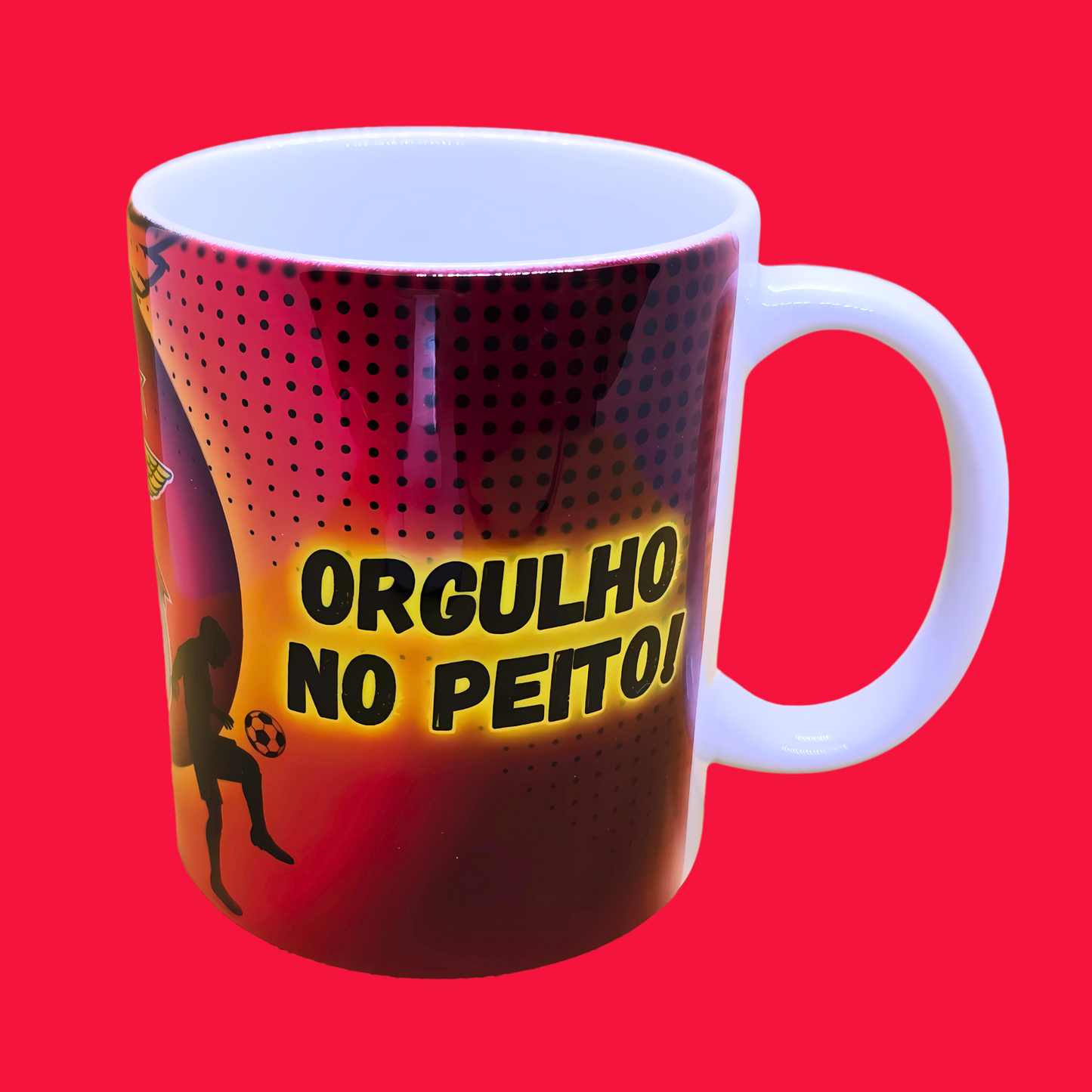 CANECA BENFICA - Águia na camisola...